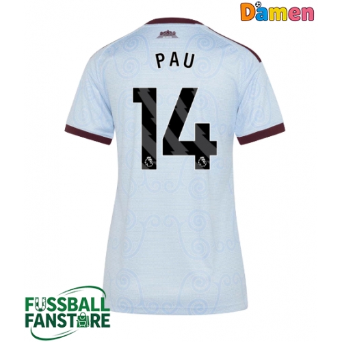 Aston Villa Pau Torres #14 Replik 3rd trikot Damen 2026-27 Kurzarm